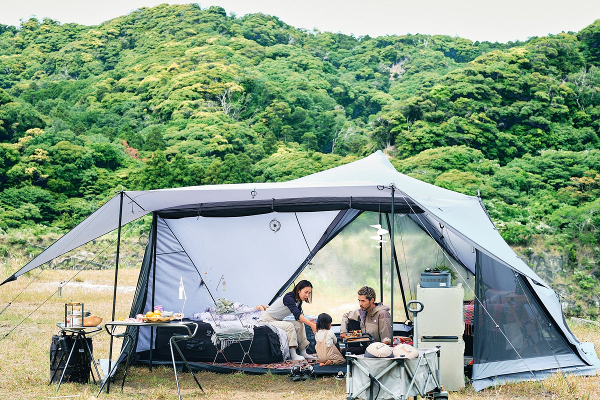 この景色の中に、家族の一日を広げる