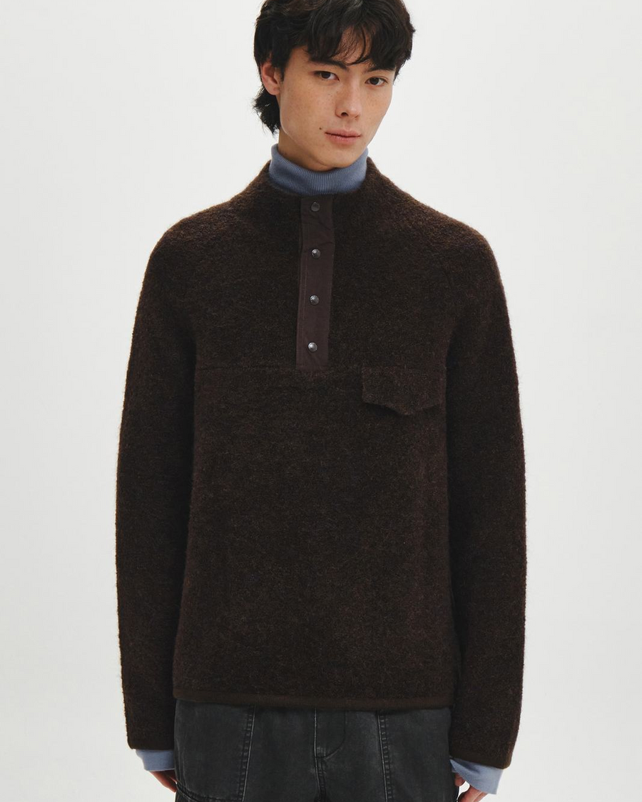 Roche Knit Anorakのディテール