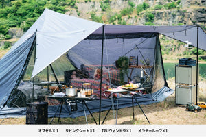 【セット割】オブセル コンプリートセット（オブセル + リビングシート + TPUウィンドウ + インナールーフ） - TOKYO CRAFTS